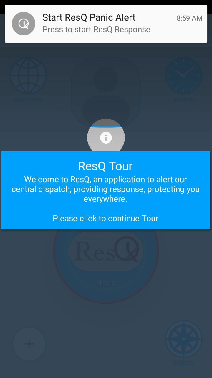 The First Run tour begins. Please follow it and begin.